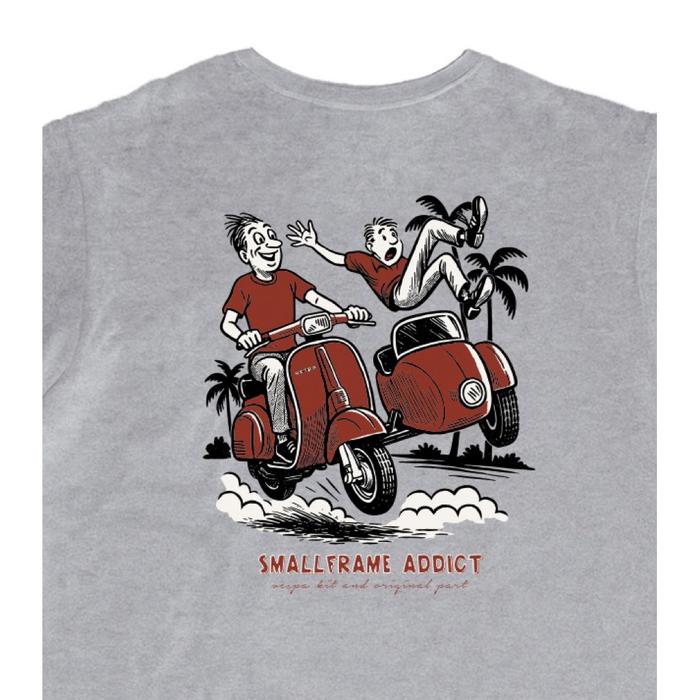 Kaos Vespa Smallframe Addict Original