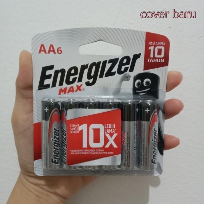 (EM) Baterai Energizer Max AA6 | Battery Energizer Max AA isi 6pcs ORIGINAL