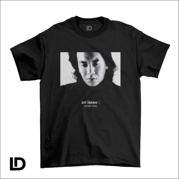 [HOT] Kaos Distro Ari Lasso Sendiri Dulu Cotton Combed 24s Premium Kaos Musik Band Pria Wanita
