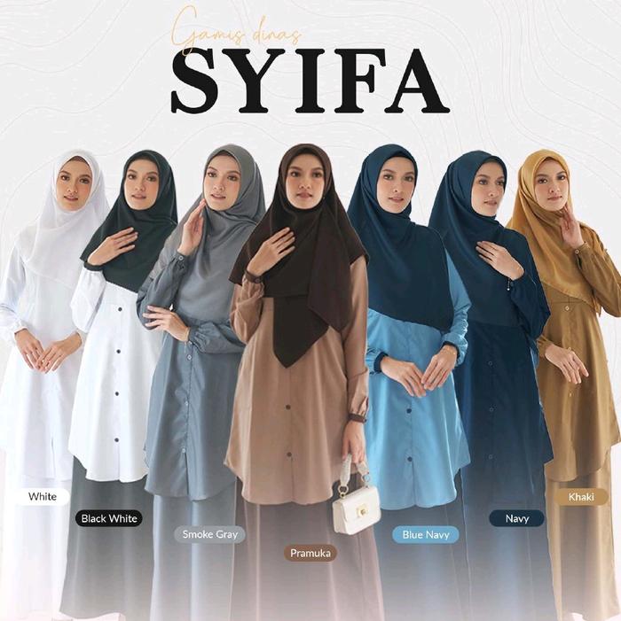 GAMIS PEMDA/PNS/PDH SYIFA DRESS BY MAHARANI