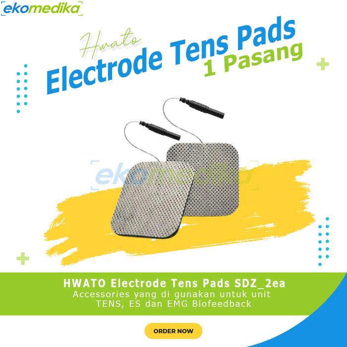 Hwato Pads SDZ - Pads Cadangan / Electrode Tens Pads Pack 2 Pcs Hwato
