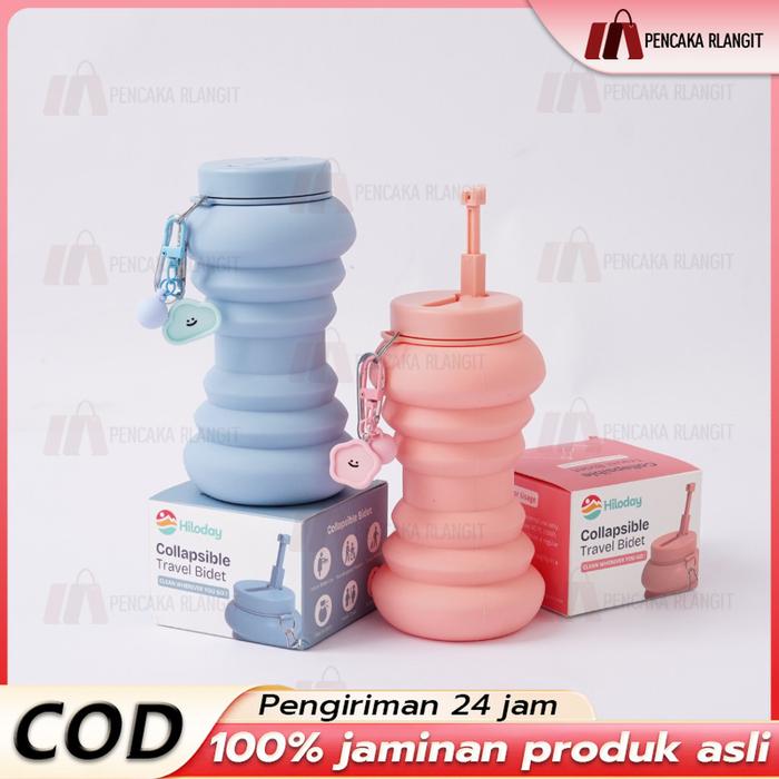 Bidet Lipat Portable Collapsible Semprotan Cebok Travel/Collapsible Portable Travel Bidet Botol Bide