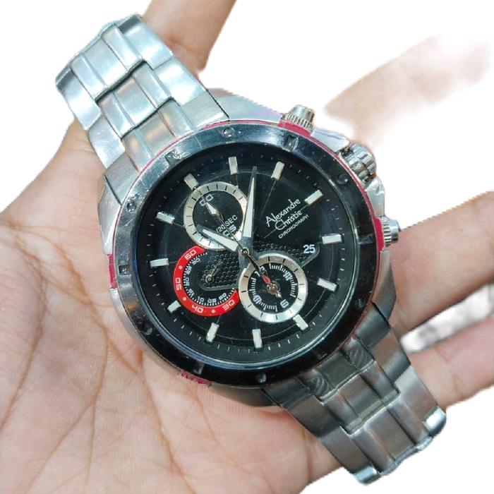 Alexandre christie 6246Mc/Ac 6246MC chronograp original bekas.