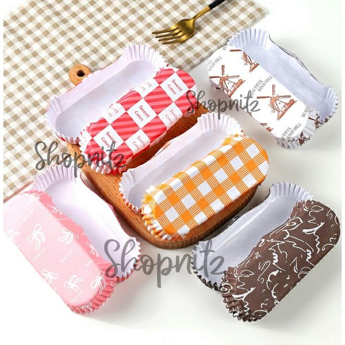 Paper Cup Case Roti Oval Cup Paper Oval 1 roll isi 200 pcs