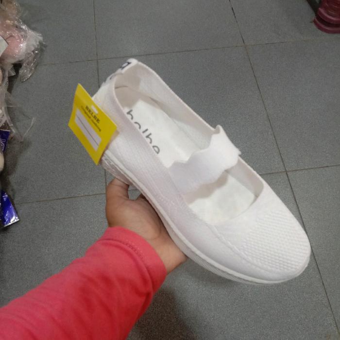 Sepatu Belbe BB 556 putih size 37-40