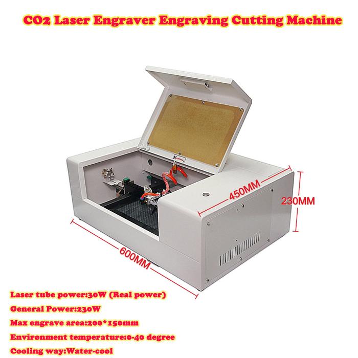 LY Mini Laser 2015/1520 30W 230W CO2 Laser Engraving Cutting Machine