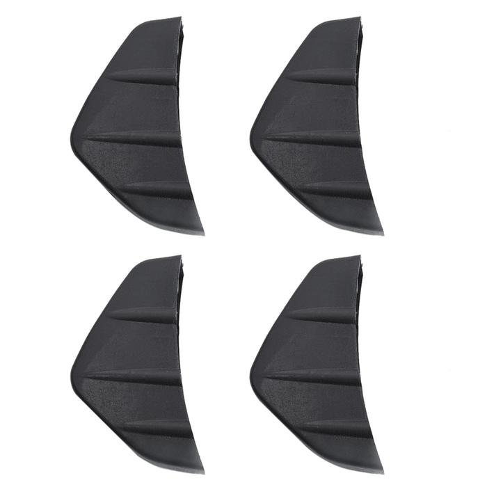 4 Pcs Universal Mobil Bumper Belakang Bibir Diffuser Sirip Hiu Mobil