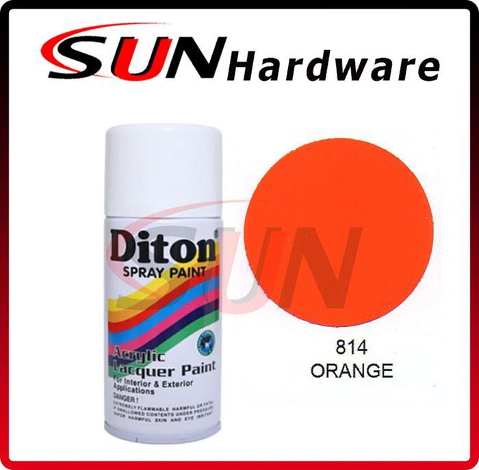 Pilox DITON 150 cc Orange 814 Pilox Pylox Cat Semprot Solid