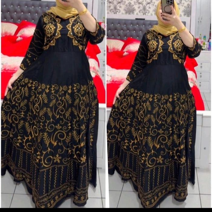 gamis bordil mahesa terbaru