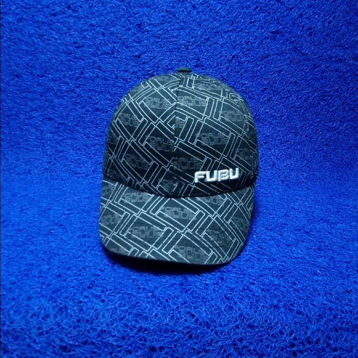 topi fubu cap corak adjustable