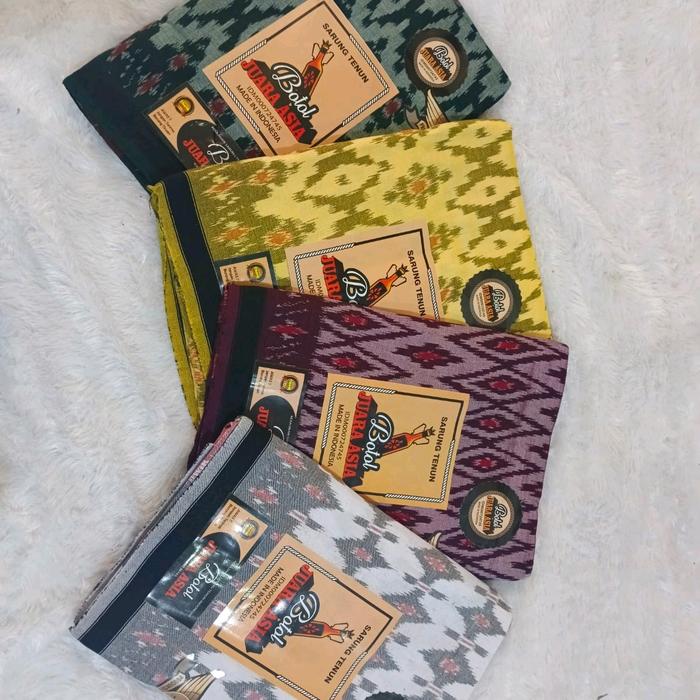 Sarung Goyor Botol Asia Juara Dunia Handmade Muslim Motif Katun Pria Dewasa Santri