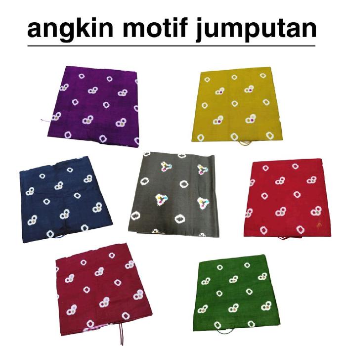 angkin / angkin kebaya jumputan / angkin instan motif / angkin jumputan instan / angkin kebaya jumpu