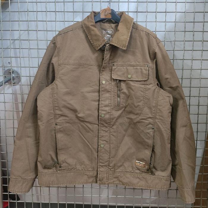Jaket CANVAS LL Bean 3XL ORIGINAL bahan cotton canvas