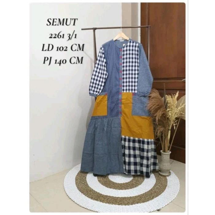 Gamis Syaina by S-mut kode campur Ori Terbaru