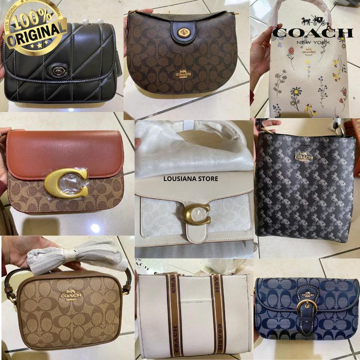 Coach Tas Wanita 9 Varian Tas Coach Original 100% Promo Flash Sale 12.12 Tas Coach Terbaru