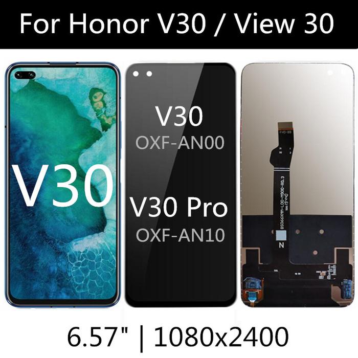 6.57" FOR Huawei Honor V30 Pro XF-AN00 OXF-AN10 LCD Display Touch