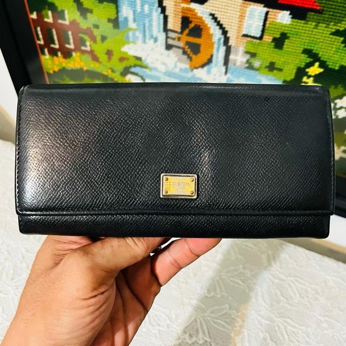 Tas Dompet Long Wallet Dolce & Gabbana - Bekas Second Preloved Original Authentic