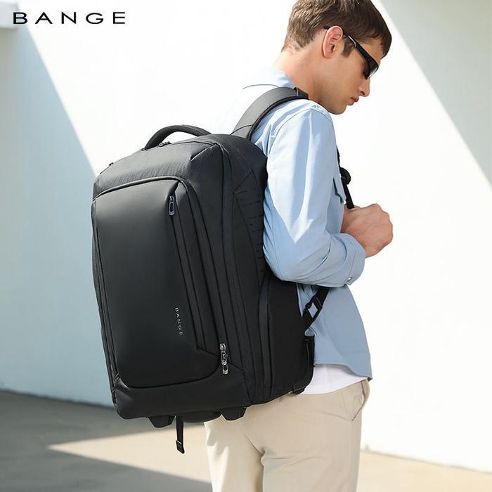 Bange Backpack Tas Ransel Laptop 20 Inch Tas Ransel Semi Koper Trolley Bag Backpack Bag Tas Laptop K