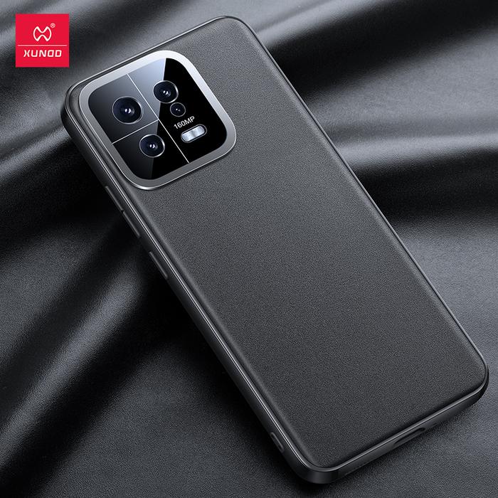 Xundd Case For Xiaomi 13 13 Pro Vegan Leather Case,Airbag Shockproof