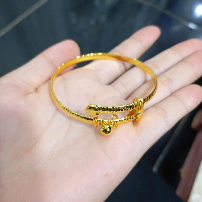 Gelang Karo Lapis Emas Warna 24k