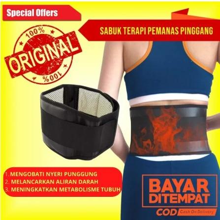 Korset Terapi Sakit Pinggang Alat Terapi Pinggul Sabuk Terapi Pinggang Saraf Kejepit Alat Terapi Kes