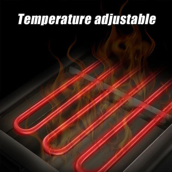 Kompor Pemanggang Listrik BBQ Sosis Griller Besar Panggangan Daging Grill Listrik / Alat Panggangan