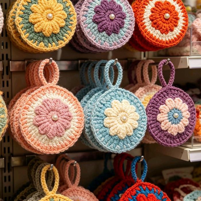 Kantong Wangi Rajut Dompet JIMAT Serbaguna Berisi Herbal Kering untuk Ibu Hamil Bayi dan Penderita C