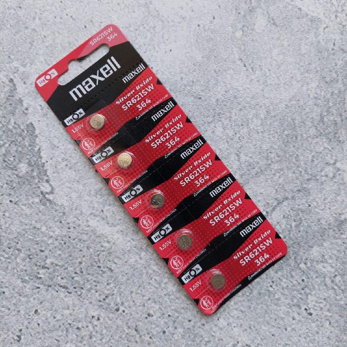1Pcs Batu Baterai 621 battery Batre Jam Tangan Maxell 364 SR 621 SW Original Awet Best Seller