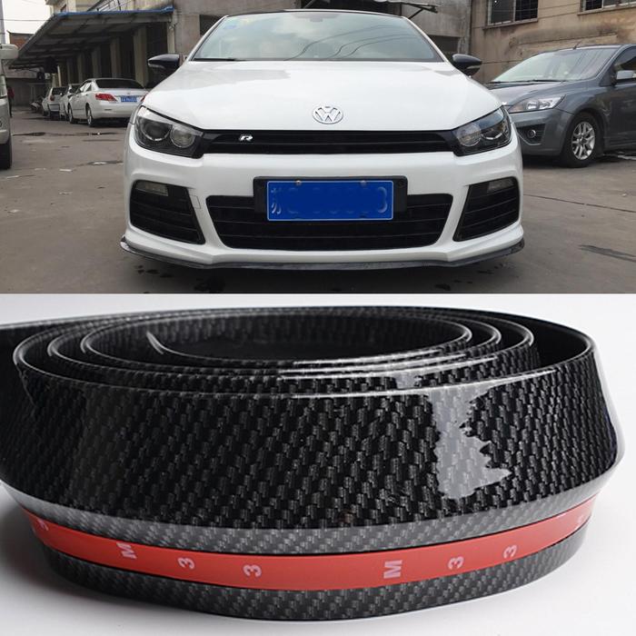 Karet List Pelindung Bumper Bawah Mobil SAMURAI CARBON UNIVERSAL