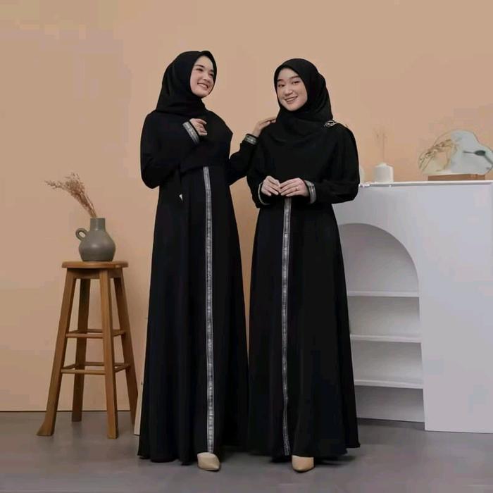 Abaya Mecca // Abaya Hitam Cantik Dewasa