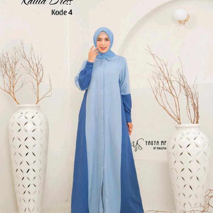 gamis kalila martel denim