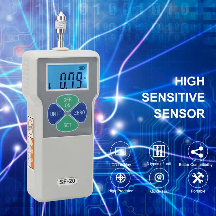 SF-20 Portable Push and Pull Tester Meter Digital Force Gauge