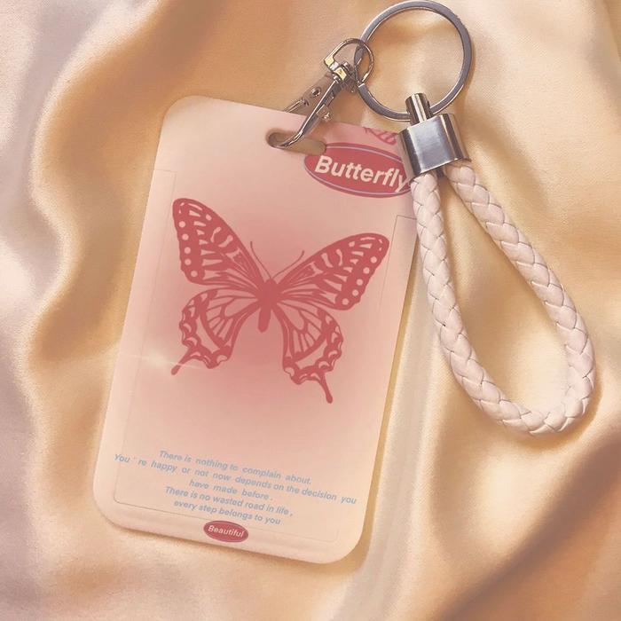 CAHOL IDc CARD HOLDER MOTIF KAWAII TEMPAT KARTU PHOTOCARD PHOTO CARD FLOWER