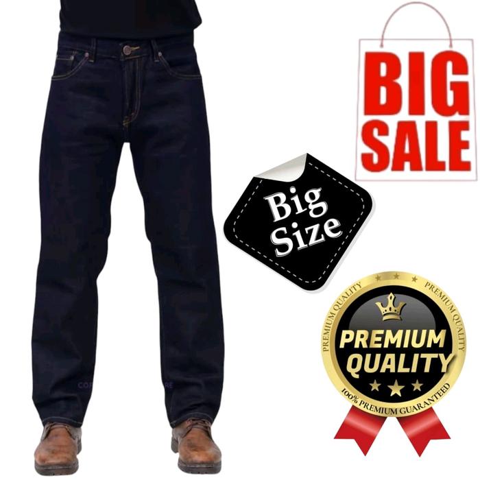 Celana Jeans Pria Garmen Jumbo 28-46 Reguler Fit Jeans Non Strech Standar Big Size Outfit Cowok Deni
