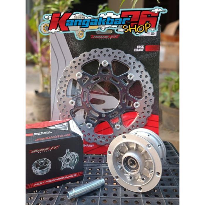 TROMOL KLX DTRACKER SET PIRINGAN TROMOL DEPAN DTRACKER SET PIRINGAN CAKRAM PNP AS 12MM HONDA & AS 15