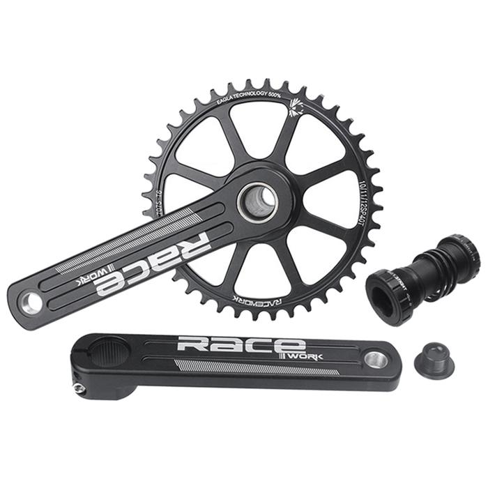 RACEWORK Road Bike Crankset GXP Single Chainring 10/11