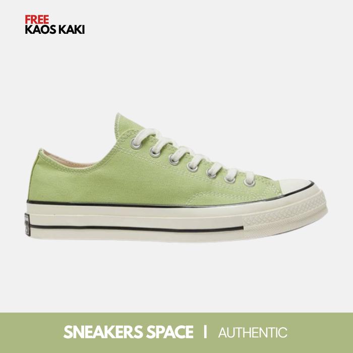 SEPATU CONVERSE CHUCK 70 OX VITALITY GREEN SNEAKERS ORIGINAL