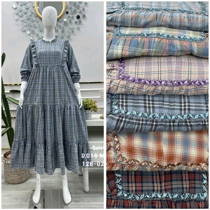 Salvina ori teebaru motif kotak