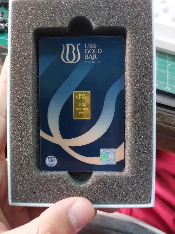 2026 Emas Batangan UBS 2 GRAM - Emas Galeri 24