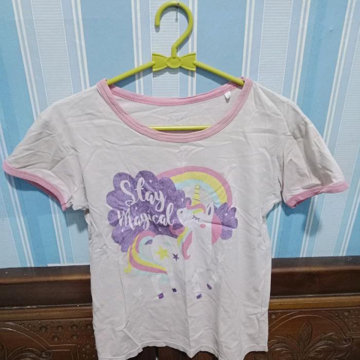 kaos anak cewek preloved.