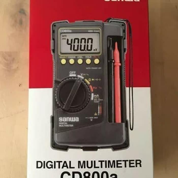 Sanwa Multimeter Digital Cd800A Cd-800A