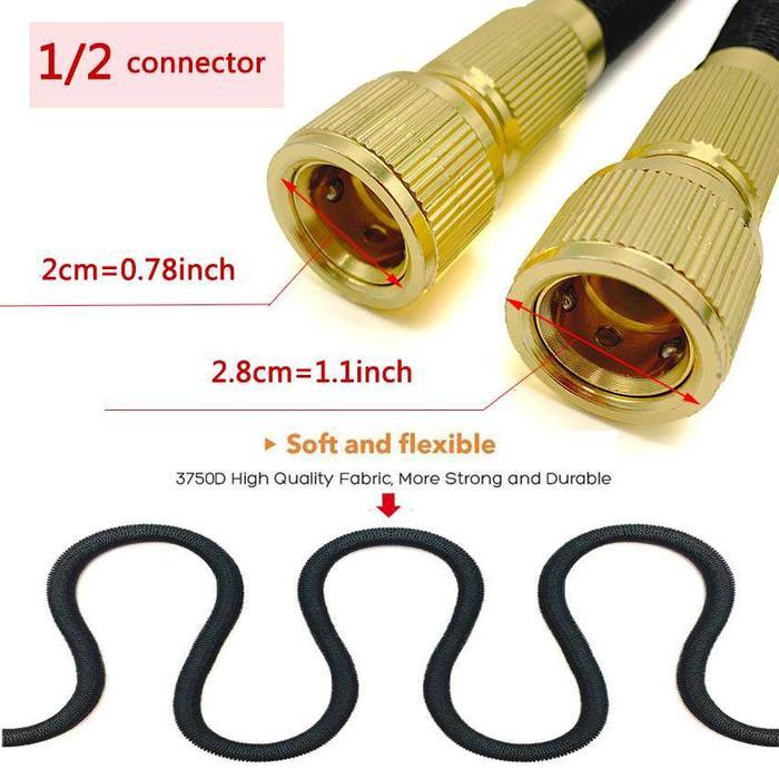 Selang Air Elastis Fleksibel Magic Hose Selang Cuci Mobil Siram Taman