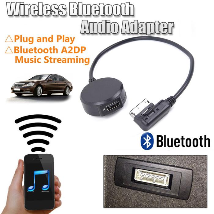 Adaptor Bluetooth Nirkabel Antarmuka USB Kabel AUX Musik Bluetooth