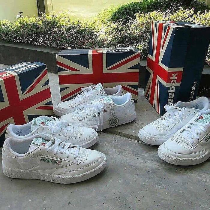 Vintage Reebok C85 TV Reebok Club C 85 TV Intense Vintage 80s iconic archive sport Size 9.5 uk 44 eu