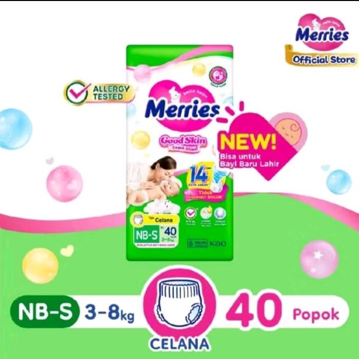 Pampers Merries Popok Bayi Merries Pampers bayi merries S40 S26