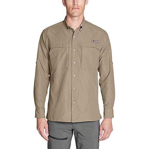 Kemeja Pria Tangan Panjang EDDIE BAUER,size (L) Casual