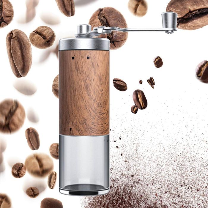 Loviver Penggiling Biji Kopi Manual, Penggiling Kacang Kopi Manual