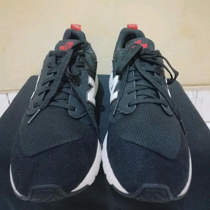 New Balance 009 Black Velocity Red Size 46,5 Insole 30