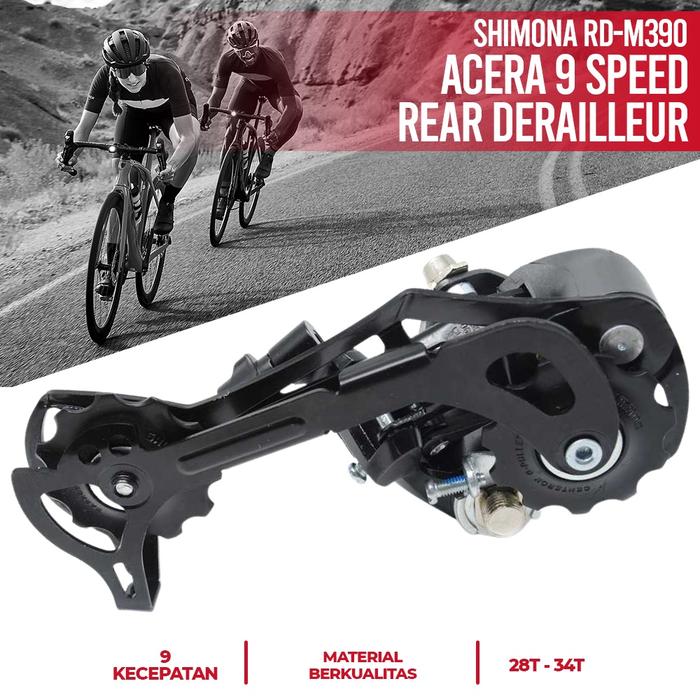 9 Speed Rear Derailleur OMSE8WBK - RD-M390