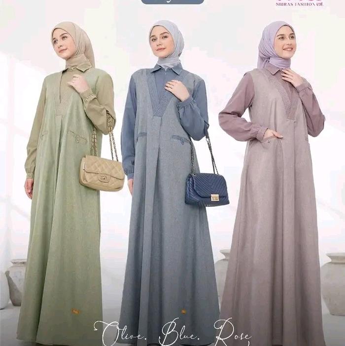 Gamis Nibras Resya 45/Resya 45 Nibras/Nibras Resya Series/Gamis Nibras Terbaru